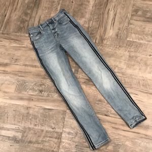 Women’s Garage Tuxedo Stripe Jeans